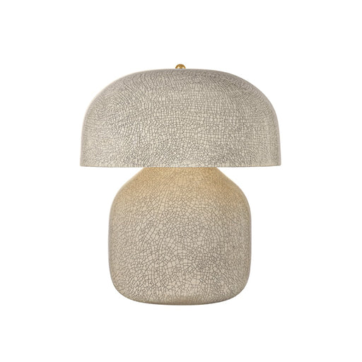 Leetown Two Light Table Lamp Aged Brass