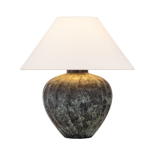 Arlin One Light Table Lamp Patina Brass