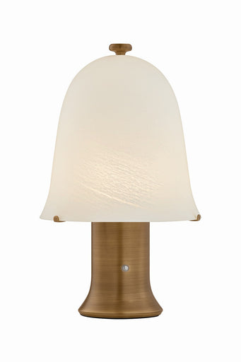 Kipps LED Table Lamp Patina Brass