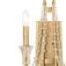 Varaluz - 270W02BK - Two Light Wall Sconce - Barcelona - Brass Kisser