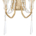 Varaluz - 270W02BK - Two Light Wall Sconce - Barcelona - Brass Kisser