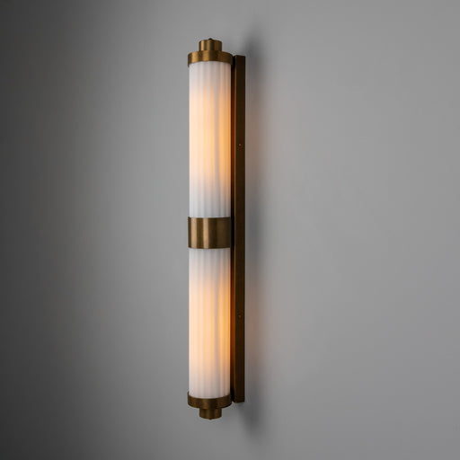 Mullan Lighting - MLBWL170ANTBRS - Two Light Wall Sconce - Louise - Antique Brass