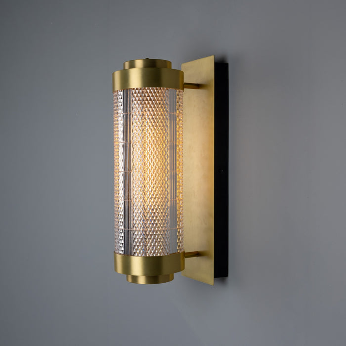 Mullan Lighting - MLWL530SATBRS - One Light Wall Sconce - Ashford - Satin Brass