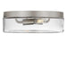 Generation Lighting - GLF1722BN - Two Light Flush Mount - Rhett - Brushed Nickel