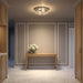 Generation Lighting - GLF1722BNE - Two Light Flush Mount - Rhett - Brushed Nickel