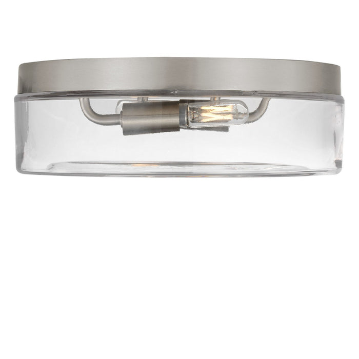 Generation Lighting - GLF1722BNE - Two Light Flush Mount - Rhett - Brushed Nickel
