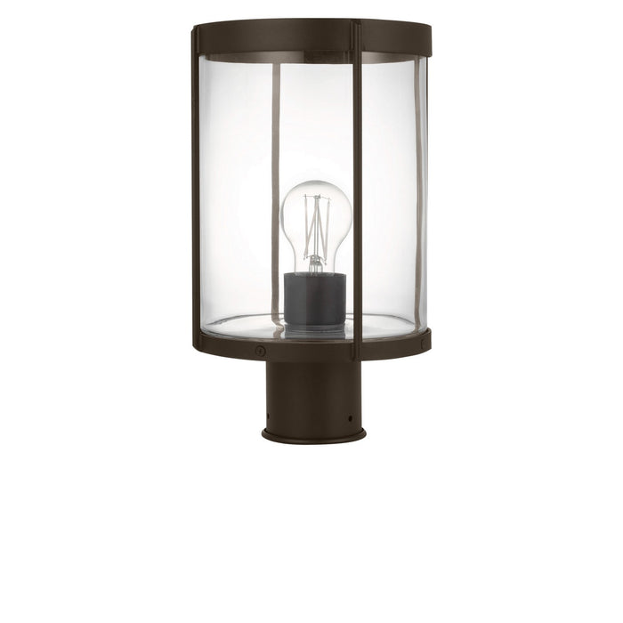 Generation Lighting - GLO1741C-ANBZ - One Light Outdoor Post Lantern - Luning - Antique Bronze