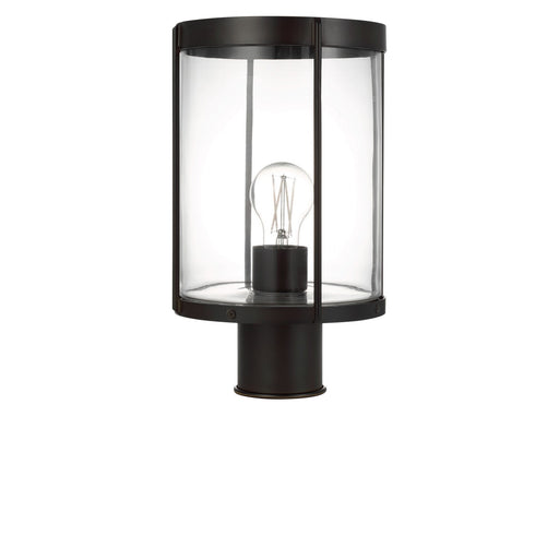 Generation Lighting - GLO1741C-TXB - One Light Outdoor Post Lantern - Luning - Textured Black