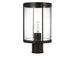 Generation Lighting - GLO1741C-TXB - One Light Outdoor Post Lantern - Luning - Textured Black