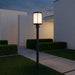Generation Lighting - GLO1741OE-TXB - One Light Outdoor Post Lantern - Luning - Textured Black