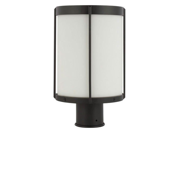 Generation Lighting - GLO1741OE-TXB - One Light Outdoor Post Lantern - Luning - Textured Black