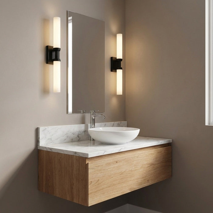 Generation Lighting - GLV1432MBK-L - LED Vanity - Coles - Midnight Black