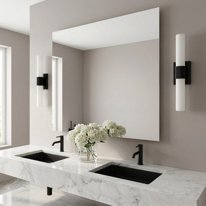 Generation Lighting - GLV1622MBK-L - LED Vanity - Sarco - Midnight Black