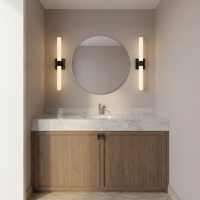 Generation Lighting - GLV1642MBK-L - LED Vanity - Sarco - Midnight Black