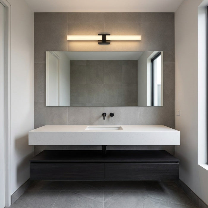 Generation Lighting - GLV1652MBK-L - LED Vanity - Fentress - Midnight Black