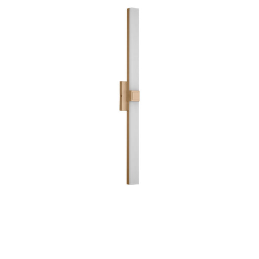 Fentress LED Vanity Satin Brass