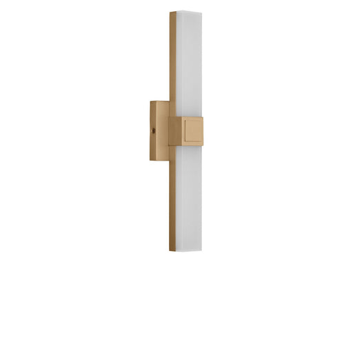 Fentress LED Vanity Satin Brass