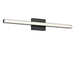Generation Lighting - GLV1701MBK-L - LED Vanity - Marque - Midnight Black