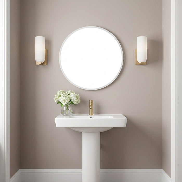 Generation Lighting - GLV1951SBE - One Light Vanity - Neblina - Satin Brass