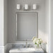 Generation Lighting - GLV1973BNE - Three Light Vanity - Neblina - Brushed Nickel