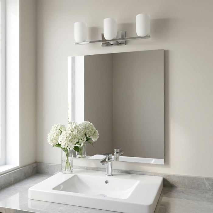 Generation Lighting - GLV1973CH - Three Light Vanity - Neblina - Chrome
