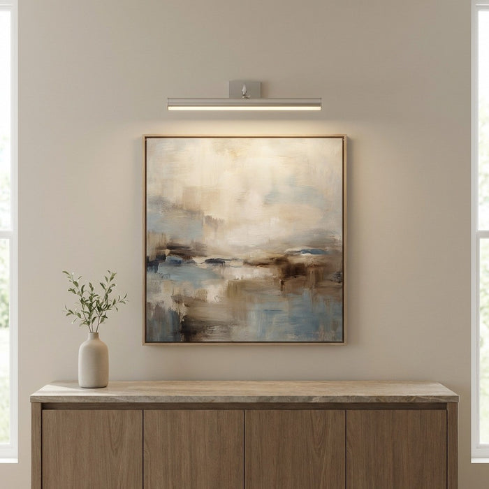 Generation Lighting - GLW2031BN - LED Picture Light - Loxen - Brushed Nickel