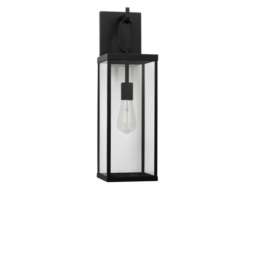 Rox One Light Lantern Textured Black