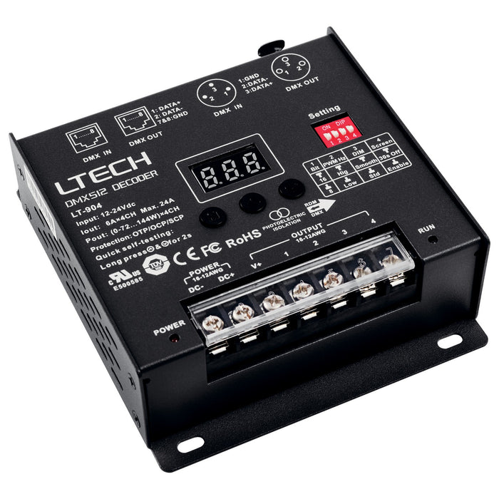 Kichler - 1DMXDBK - Decoder - Tunable Dry Tape Accessory - Black
