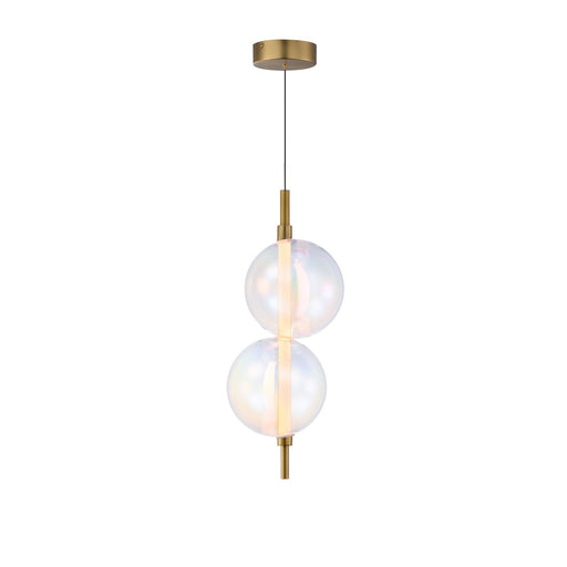Dreamer LED Pendant Natural Aged Brass