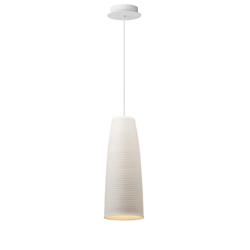 Stream LED Pendant White