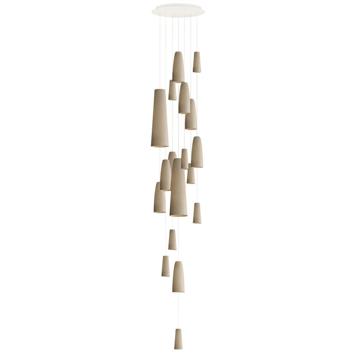 Studio M - SM30018WT - LED Pendant - Stream - White