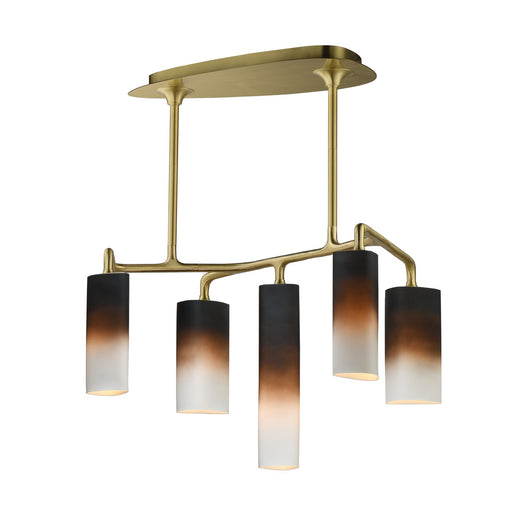 Tropo LED Pendant Vintage Brass