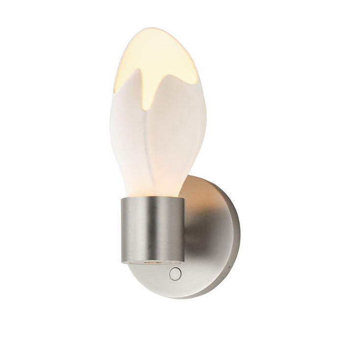 Studio M - SM30140WTSN - LED Wall Sconce - Burgeon - Satin Nickel