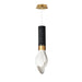 Studio M - SM30141WTBKMNAB - LED Pendant - Burgeon - Natural Aged Brass