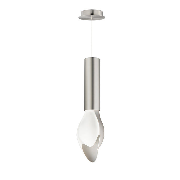 Studio M - SM30141WTSN - LED Pendant - Burgeon - Satin Nickel