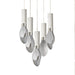 Studio M - SM30145WTWCMSN - LED Pendant - Burgeon - Satin Nickel