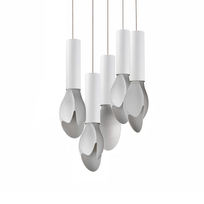 Studio M - SM30145WTWT - LED Pendant - Burgeon - White