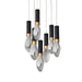 Studio M - SM30147WTBKMNAB - LED Pendant - Burgeon - Natural Aged Brass