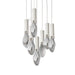 Studio M - SM30147WTWCMSN - LED Pendant - Burgeon - Satin Nickel