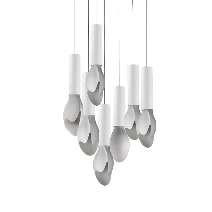 Studio M - SM30147WTWT - LED Pendant - Burgeon - White