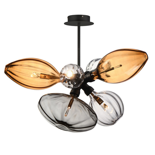 Studio M - SM49301EMSKBK - LED Pendant - Ray Dance Cluster - Black