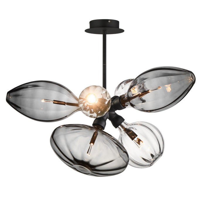 Studio M - SM49301MSCLBK - LED Pendant - Ray Dance Cluster - Black