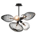 Studio M - SM49301MSCLBK - LED Pendant - Ray Dance Cluster - Black