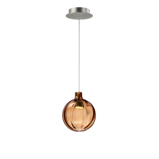 Ray Dance LED Pendant Brushed Aluminum