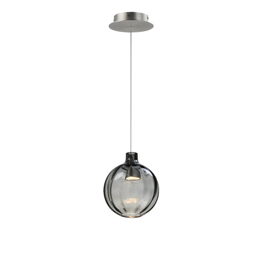 Ray Dance LED Pendant Brushed Aluminum
