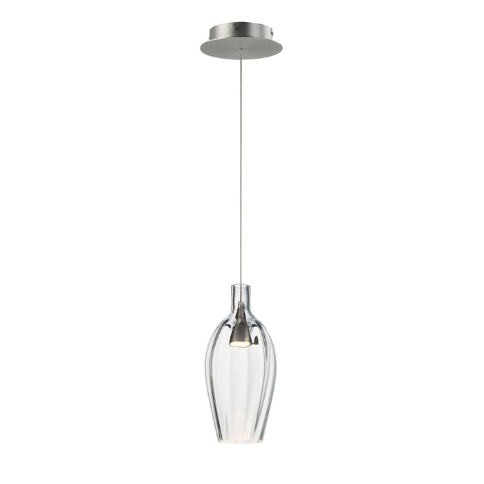 Studio M - SM49312CL - LED Pendant - Ray Dance - Brushed Aluminum