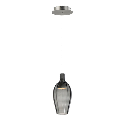 Ray Dance LED Pendant Brushed Aluminum