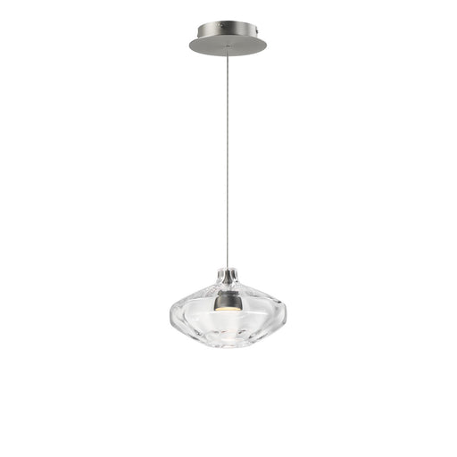 Ray Dance LED Pendant Brushed Aluminum