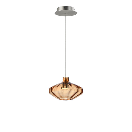 Ray Dance LED Pendant Brushed Aluminum