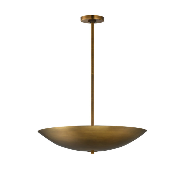 Studio M - SM81854WBR - LED Pendant/Semi-Flush - Vesta - Weathered Brass